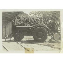 Tractor at Shellharbour