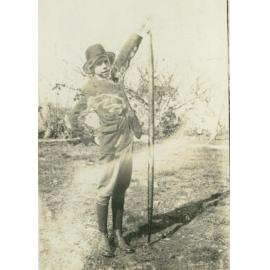 Hazelton Family Member with Snake Catch