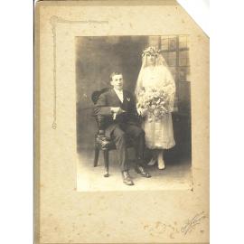 Joseph Pearson and Eileen Raison Wedding Day, Marshall Mount