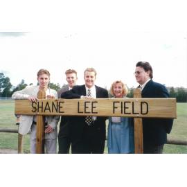 Opening of Shane Lee Field