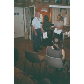 Presentation to Cedric Rutledge