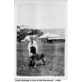 Cedric Rutledge at 'Clevehurst' Farm