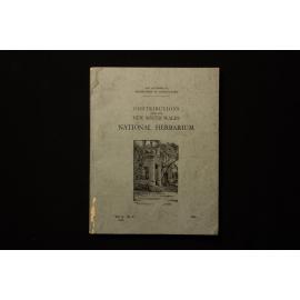 Contributions from the New South Wales National Herbarium Volume 2 No 2