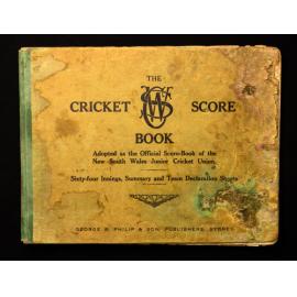 Albion Park Cricket Club Score Book - Lew Stubbs