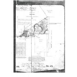 Plan of Five Farms Mount Terry