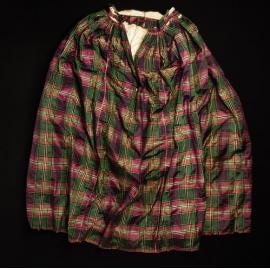 Tartan Silk Taffeta Skirt - Sarah Thomas