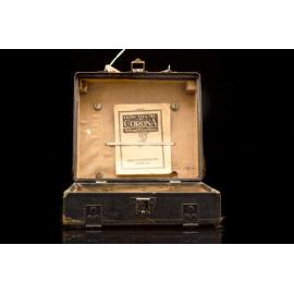 Corona Portable Typewriter - Shellharbour Council