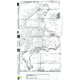Tracing Shewing (sic) Part of the Peterborough Estate Parish of Terragong, Country of Camden
