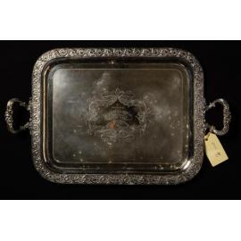 Bigg Family Silver Tea Tray