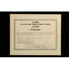 Old Age Pensioners' Association of Australia NSW Division Charter