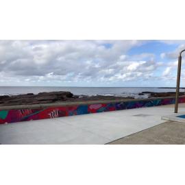 Beverley Whitfield Toddler Pool Mural by Claire Foxton