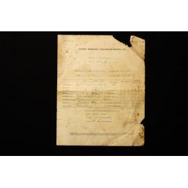 SS Cities Service Boston Engineers Log