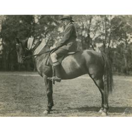 Ron O'Gorman And Pony 'Gay Boy'