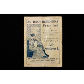 Anthony Hordens' Price List