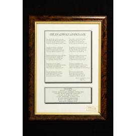 The Ex Convict Councillor Poem