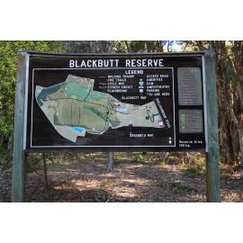 Blackbutt Forest Sign