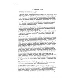 LR Mood Park, How Did it Get the Name?