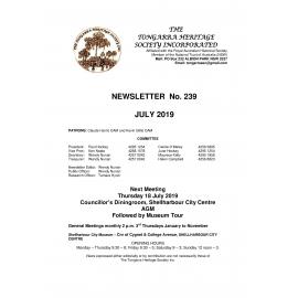 Tongarra Heritage Society Newsletter 239 July 2019