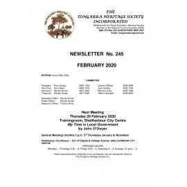 Tongarra Heritage Society Newsletter 245 February 2020