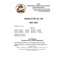Tongarra Heritage Society Newsletter 248 May 2020