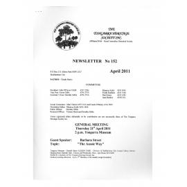 Tongarra Heritage Society Newsletter 152 April 2011
