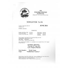Tongarra Heritage Society Newsletter 154 June 2011