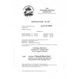 Tongarra Heritage Society Newsletter 145 August 2010