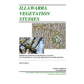 Illawarra Vegetation Studies Epiphytes Growing on River Oak Casuarina Cunningham at Macquarie Pass, Illawarra Region