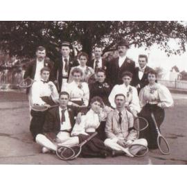 Group of Tennis Players at Ravensthorpe