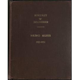 Shellharbour Building Register 1923-1951