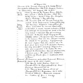 Minutes AGM 19920829