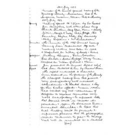 Minutes AGM 19930722