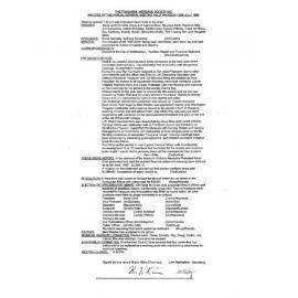 Minutes AGM 19960725