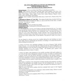 Minutes AGM 20120719