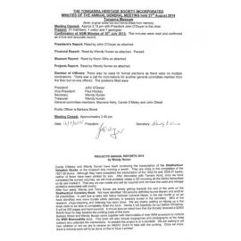 Minutes AGM 20140821