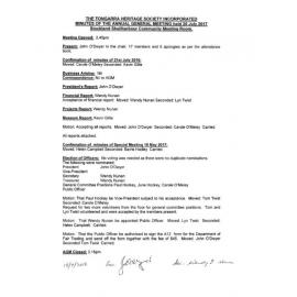 Minutes AGM 20170720