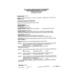 Minutes AGM 20220721