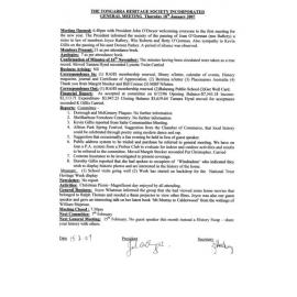 2007 General Minutes