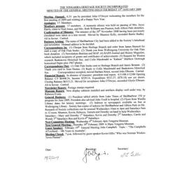 2009 General Minutes