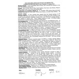 2010 General Minutes