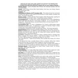 2011 General Minutes