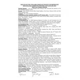 2012 General Minutes