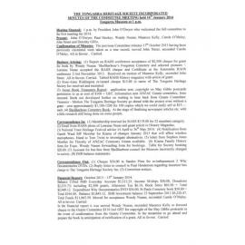 2014 General Minutes