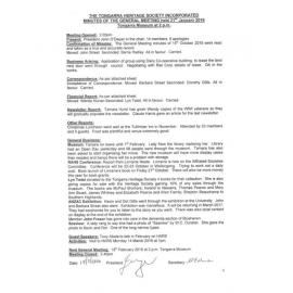 2016 General Minutes