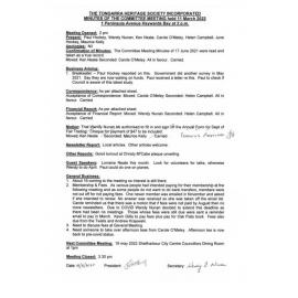 2022 General Minutes