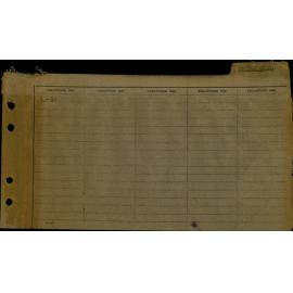 1951 - 1953 West Ward Valuation Book