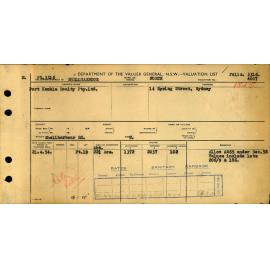 1954 - 1956 North Ward Valuation Book 6