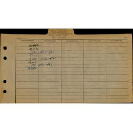 1961 - 1963 North Ward Valuation Book 4