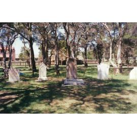 Catholic Headstones, Albion Park Pioneer Cemetery