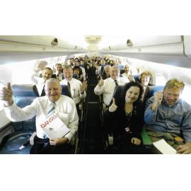 Inaugural Qantas Link Flight QF2743